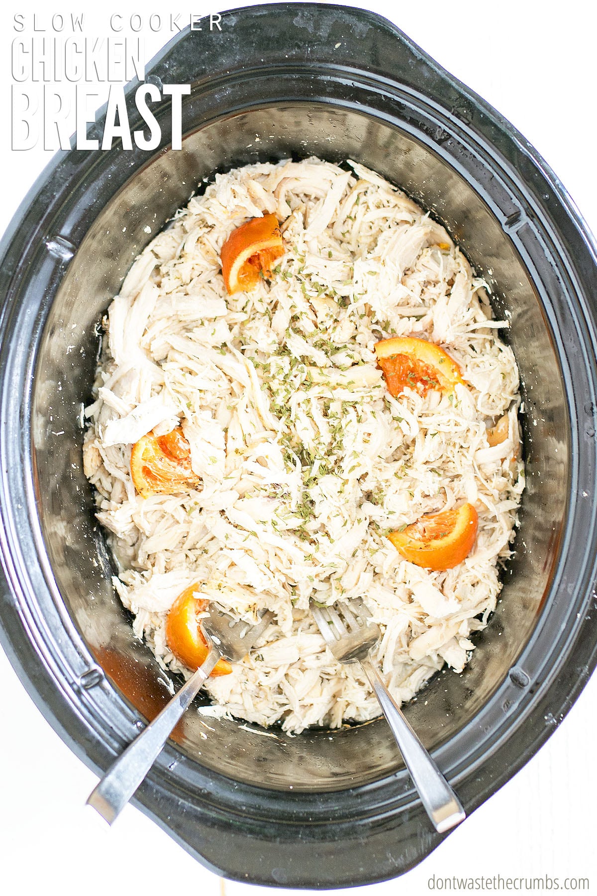 This easy Slow Cooker Chicken Breast recipe makes juicy, seasoned chicken that’s perfectly cooked - every time.