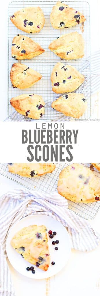 Lemon Blueberry Scones