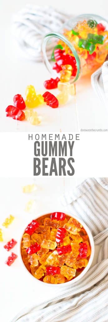 Healthy Homemade Gummy Bears