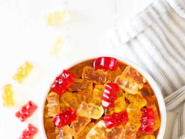Healthy Homemade Gummy Bear Fruit Snacks - A Fork's Tale