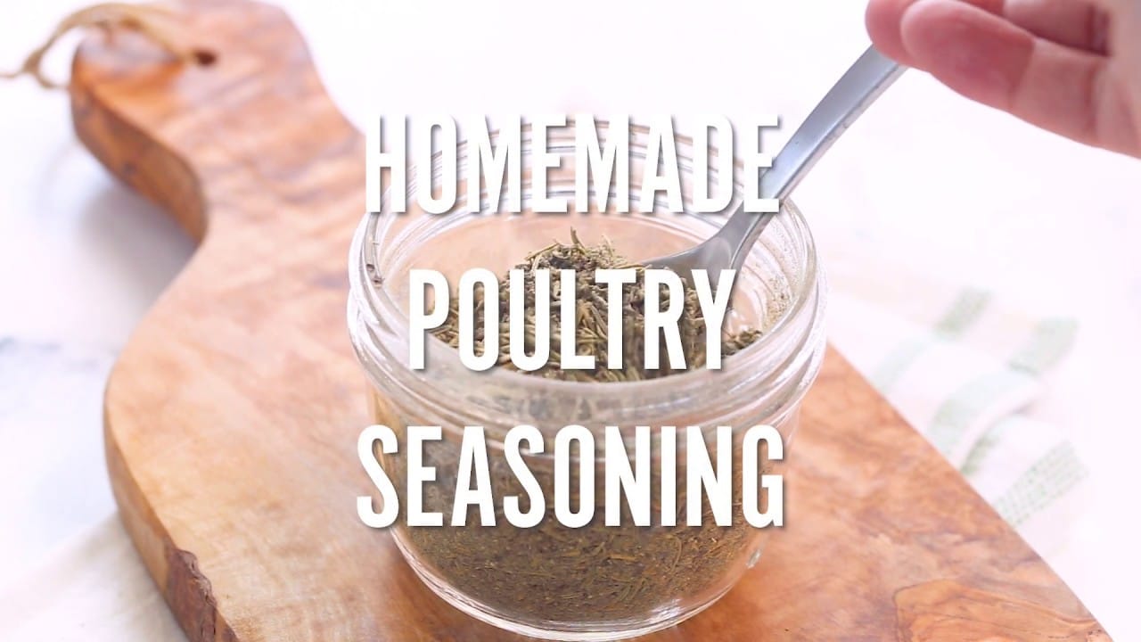 Homemade Poultry Seasoning - Sugar Spun Run